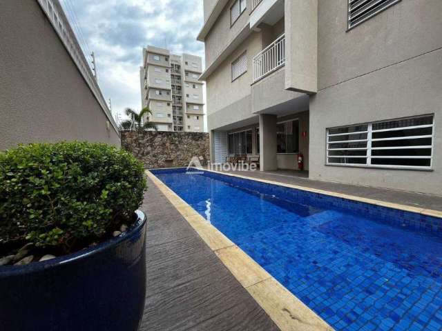 Apartamento com 56 m² andar alto, distribuídos em Dois dormitórios, um deles com suíte, Santa Barbra d oeste Dona Regina