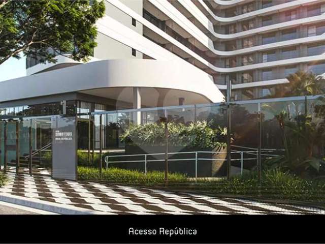 Apartamento na República de 49m2 na planta c 1 dormitório, 1 banheiro e com data para setembro/23