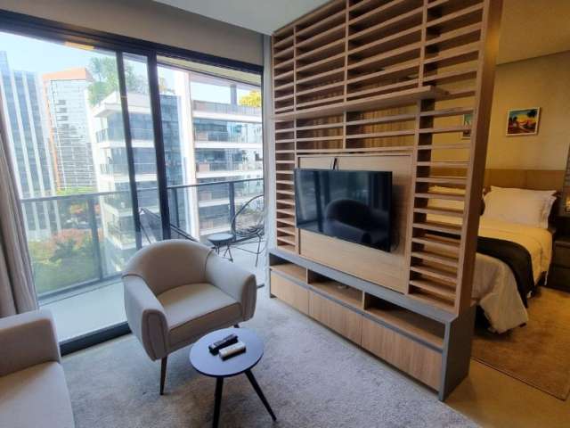 Apartamento Mobiliado com 1 dormitório, 1 vaga e 44 m² na Vila Olímpia