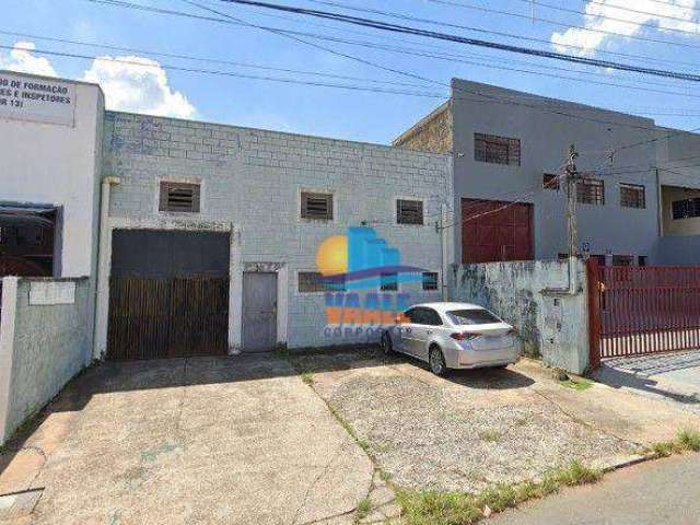 Barracão, 206 m² - venda por R$ 700.000,00 ou aluguel por R$ 4.632,54/mês - Parque Via Norte - Campinas/SP