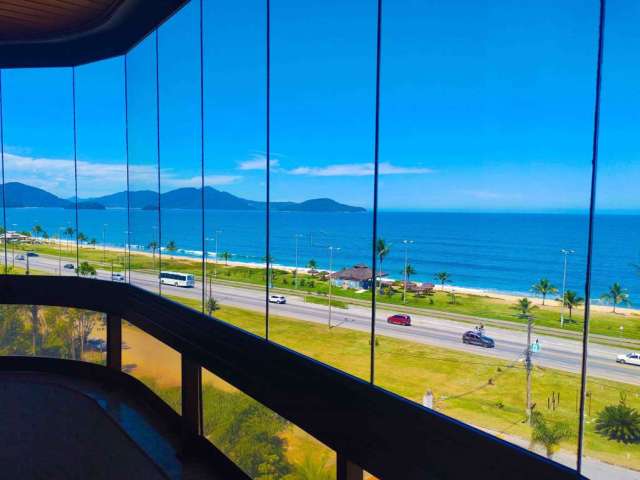 Apartamento excepcional no massaguaçu com vista plena frente mar em caraguatatuba