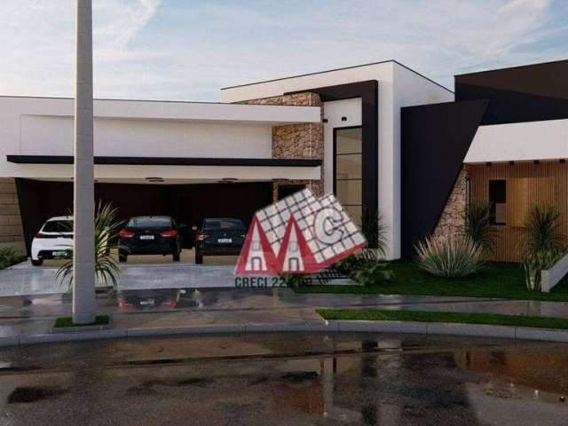 Casa em construção com 3 dormitórios à venda, 184 m² por R$ 1.400.000 - Sunlake Spa Residencial - Sorocaba/SP