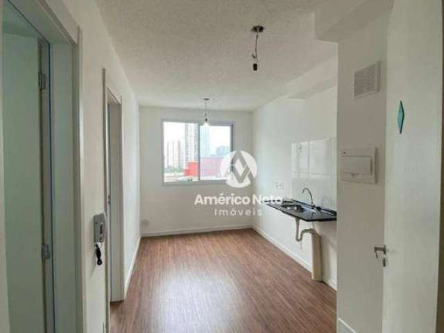 Apartamento com 1 dormitório, 24 m² - venda por R$ 260.000,00 ou aluguel por R$ 2.185,00/mês - Vila Prudente (Zona Leste) - São Paulo/SP