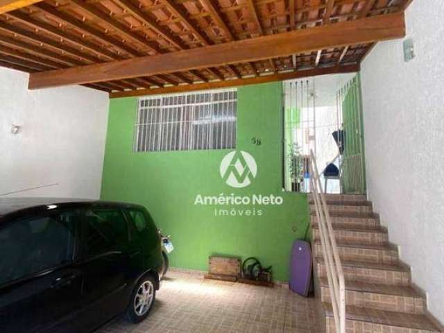 Sobrado com 3 dormitórios, 175 m² - venda por R$ 690.000 ou aluguel por R$ 2.501/mês - Vila Liviero - São Paulo/SP