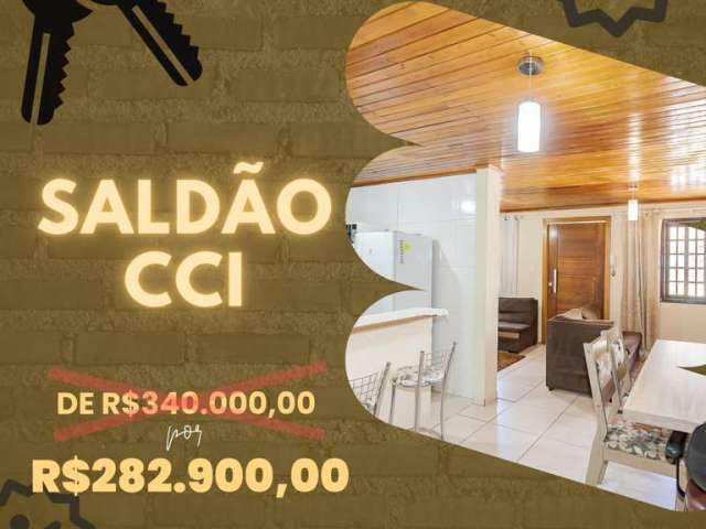 Casa para Venda em Curitiba, Abranches, 2 dormitórios, 1 banheiro, 2 vagas