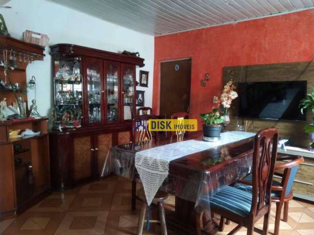 Casa com 2 dormitórios à venda por R$ 650.000,00 - Vila Caminho do Mar - São Bernardo do Campo/SP