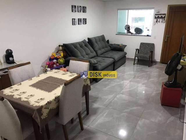 Sobrado com 3 dormitórios à venda, 124 m² por R$ 780.000,00 - Vila Floresta - Santo André/SP