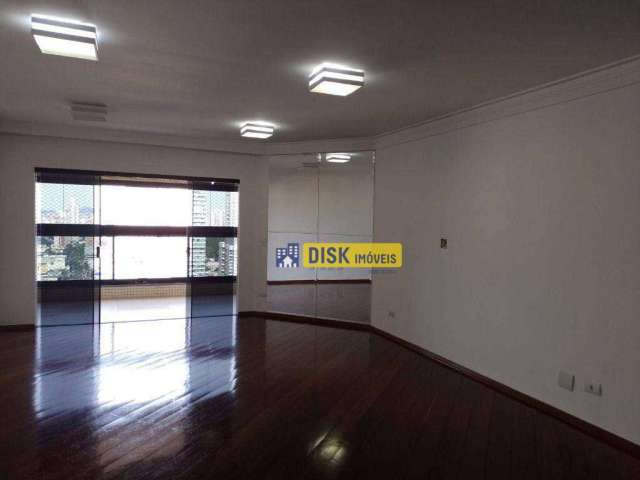 Apartamento com 3 dormitórios para alugar, 250 m² por R$ 8.518,00/mês - Jardim do Mar - São Bernardo do Campo/SP