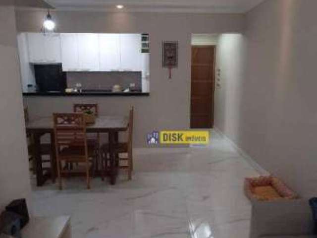 Apartamento com 3 dormitórios à venda, 75 m² por R$ 525.000 - Vila Apiaí - Santo André/SP