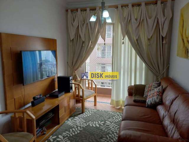 Apartamento com 3 dormitórios à venda, 65 m² por R$ 375.000 - Baeta Neves - São Bernardo do Campo/SP