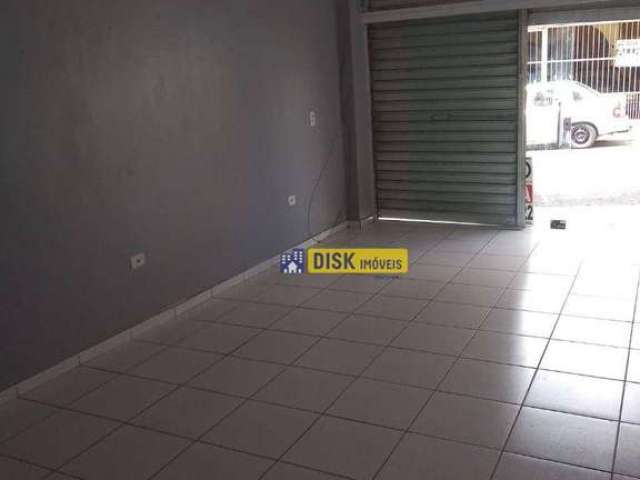 Salão para alugar, 30 m² por R$ 1.170,99/mês - Dos Casa - São Bernardo do Campo/SP