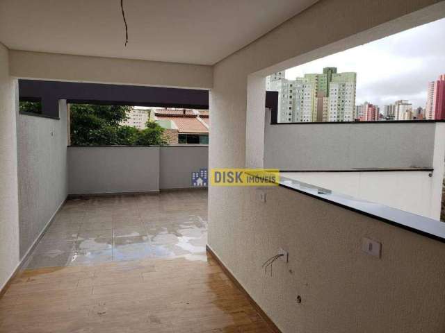 Cobertura com 2 dormitórios, 100 m² - venda por R$ 520.000,00 ou aluguel por R$ 2.900,00/mês - Vila Floresta - Santo André/SP