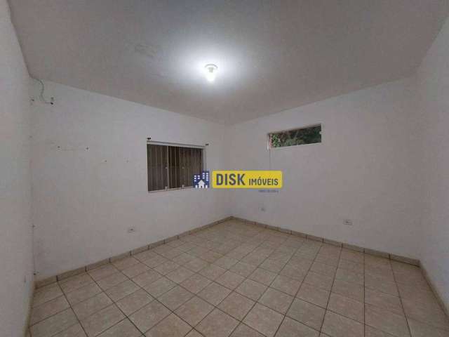 Casa com 1 dormitório para alugar, 50 m² por R$ 1.040,00/mês - Jardim Petroni - São Bernardo do Campo/SP