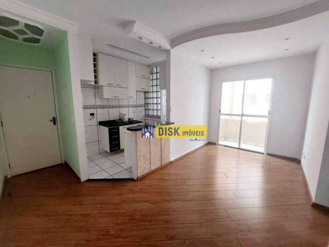 Apartamento com 2 dormitórios para alugar, 54 m² por R$ 2.369,98/mês - Vila Gonçalves - São Bernardo do Campo/SP