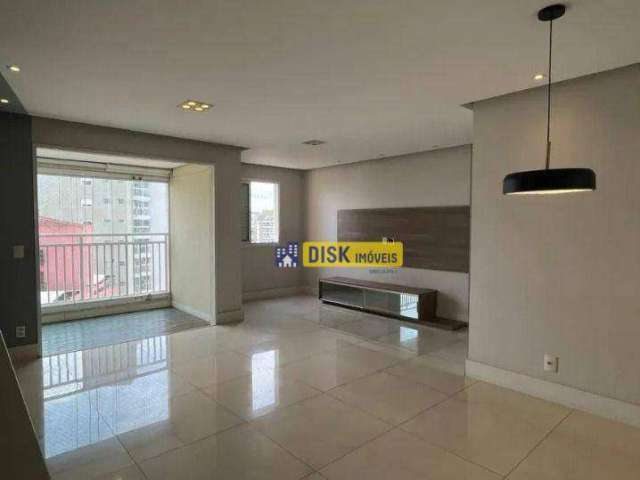 Apartamento com 2 dormitórios para alugar, 84 m² por R$ 5.800/mês - Centro - São Bernardo do Campo/SP