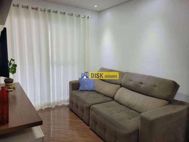 Apartamento com 2 dormitórios à venda, 70 m² por R$ 622.000 - Jardim do Mar - São Bernardo do Campo/SP