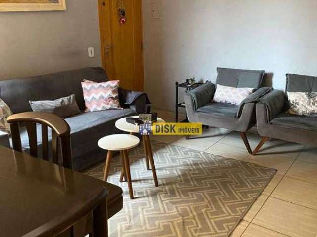 Apartamento com 3 dormitórios à venda, 65 m² por R$ 270.000 - Vila Jerusalém - São Bernardo do Campo/SP