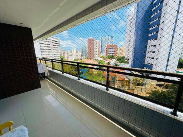 Apartamento com 3 dormitórios à venda, 123 m² por R$ 1.350.000 - Cocó - Fortaleza/CE