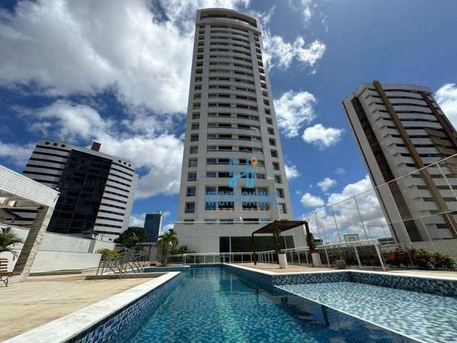 Apartamento com 3 dormitórios à venda, 127 m² por R$ 870.000,00 - Lagoa Nova - Natal/RN