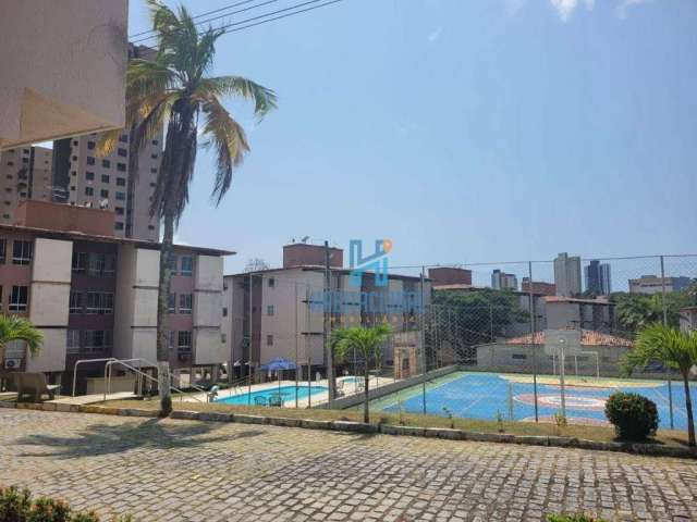 Apartamento com 2 dormitórios à venda, 76 m² por R$ 250.000,00 - Candelária - Natal/RN