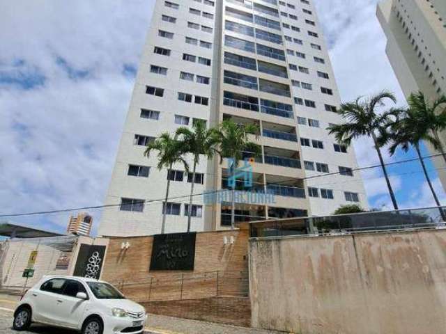 Apartamento com 3 dormitórios para alugar, 98 m² por R$ 5.200,00/mês - Ponta Negra - Natal/RN