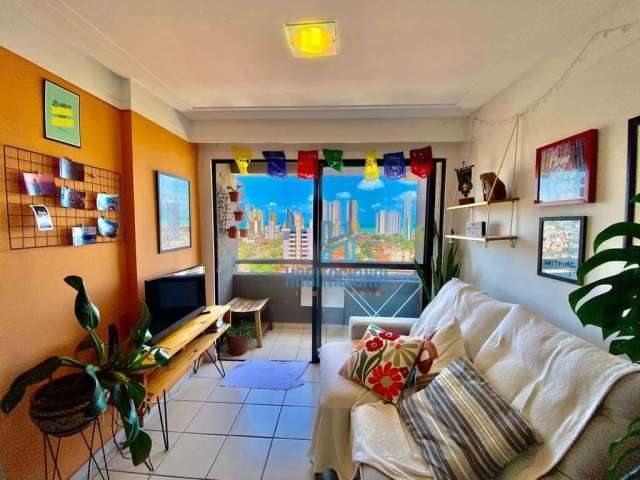 Apartamento com 2 dormitórios à venda, 50 m² por R$ 290.000,00 - Ponta Negra - Natal/RN