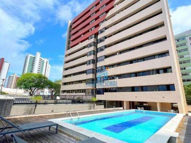 Apartamento com 3 dormitórios para alugar, 160 m² por R$ 5.700,00/mês - Tirol - Natal/RN