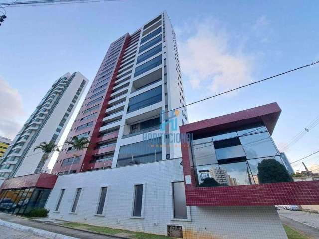 Apartamento com 3 dormitórios para alugar, 126 m² por R$ 7.980/mês - Lagoa Nova - Natal/RN