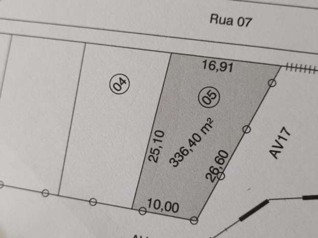 lote com 336 metros no Terras Alphaville Camaçari - Oportunidade Exclusiva