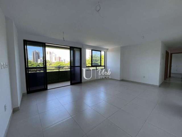 Excelente apartamento com 3 dormitórios à venda, com 99,39 m² por R$ 673.200,00 - Miramar - João Pessoa/PB