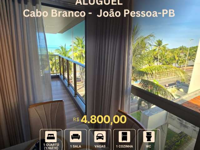 Apartamento beira mar em Cabo Branco