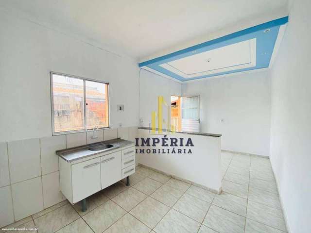 Casa com 1 dormitório para alugar, 40 m² por R$ 600,00/mês - Vila Primavera - Jarinu/SP