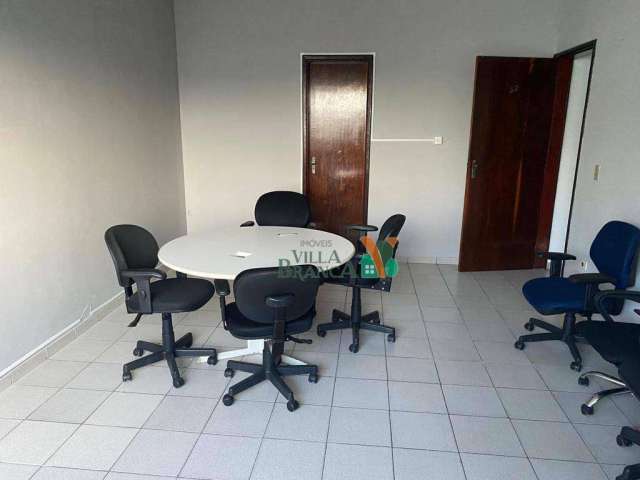 Sala para alugar, 100 m² por R$ 1.400,00 - Jardim Siesta - Jacareí/SP