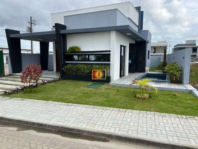 Vendo Casa, em Condomínio Fechado, com 03 quartos 01 suíte em Muçumagro - João Pessoa