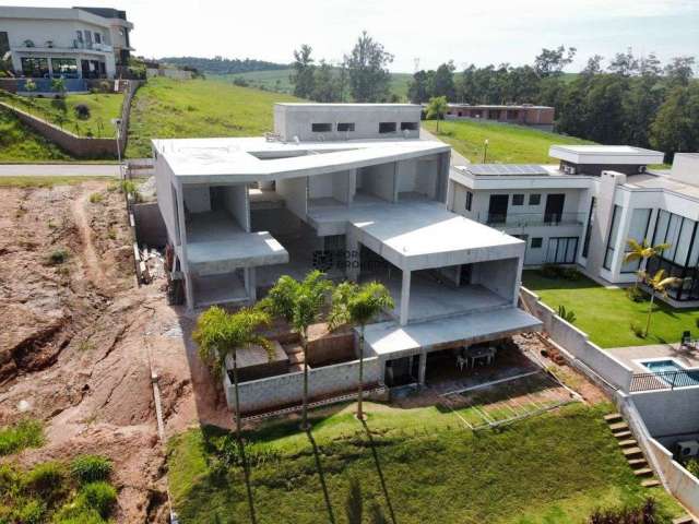 Casa com 5 suites, em fase de acabamento- Fazenda Serra Azul - Itupeva/SP