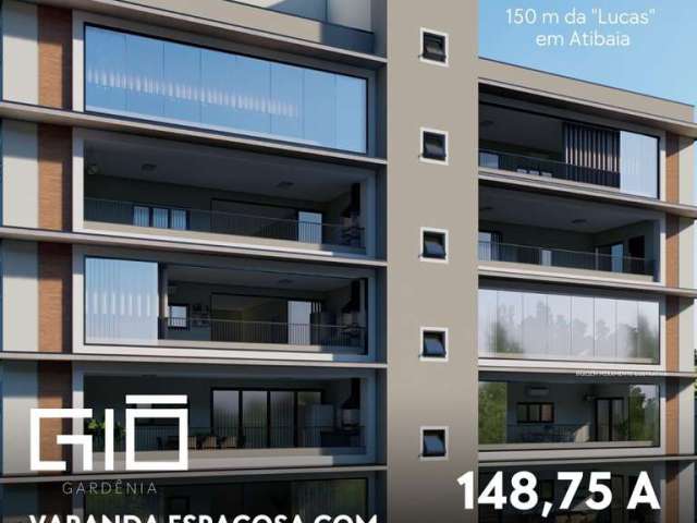 Apartamento com 3 dormitórios à venda por R$ 898.529,00 - Vila Gardênia - Atibaia/SP