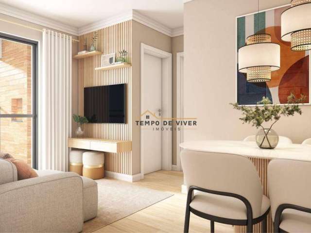 Apartamento com 2 dormitórios à venda, 48 m² por R$ 337.000,00 - Pinheirinho - Curitiba/PR