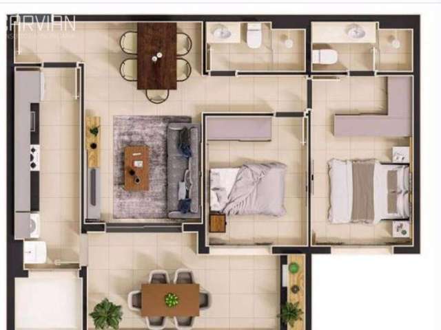 Apartamento Residencial à venda, Jardim Paulista, Ribeirão Preto - AP0052.