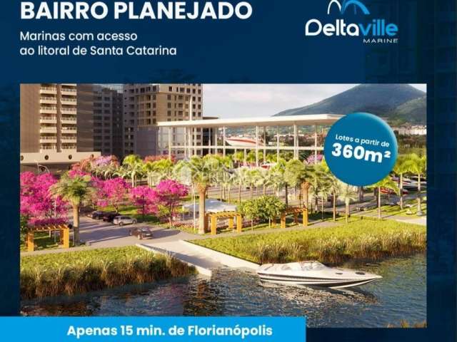 Terreno à venda na Avenida Deltaville, 04, Beira Rio, Biguaçu, 1775 m2 por R$ 2.386.606