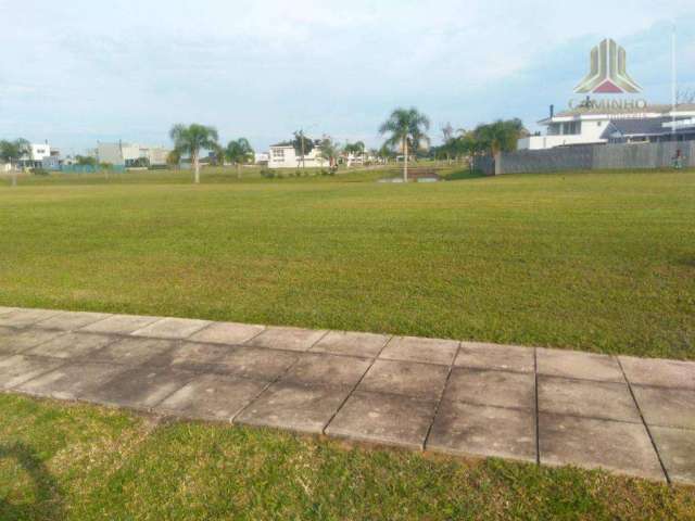 Terreno de frente ao lago no Ilhas Park em Eldorado do Sul