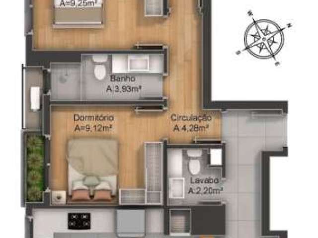 Apartamento com 3 quartos à venda na Rua Dário Pederneiras, 577, Petrópolis, Porto Alegre, 124 m2 por R$ 1.448.402