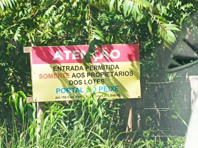 Terreno em condomínio pesqueiro