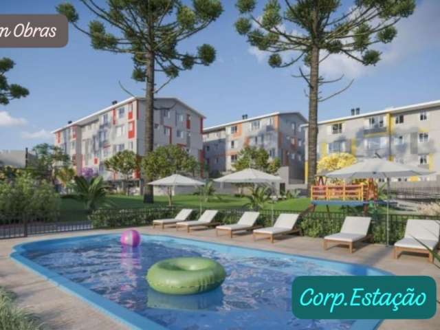 Apartamentos em Condomínio Clube - Bairro Santa Cândida - 39 a 52m Privativos