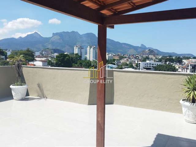 Linda Cobertura para venda com 165 metros quadrados com 3 quartos em Taquara - Rio de Janeiro - RJ