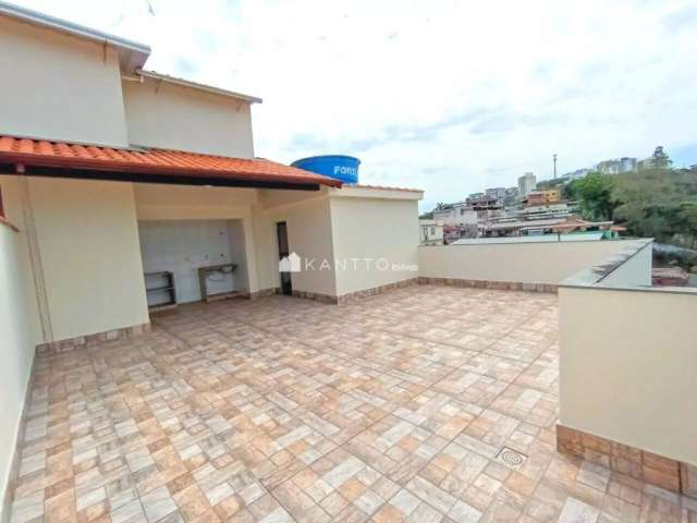 Cobertura com 2 dormitórios à venda, 116 m² por R$ 320.000 - Progresso - Juiz de Fora/MG