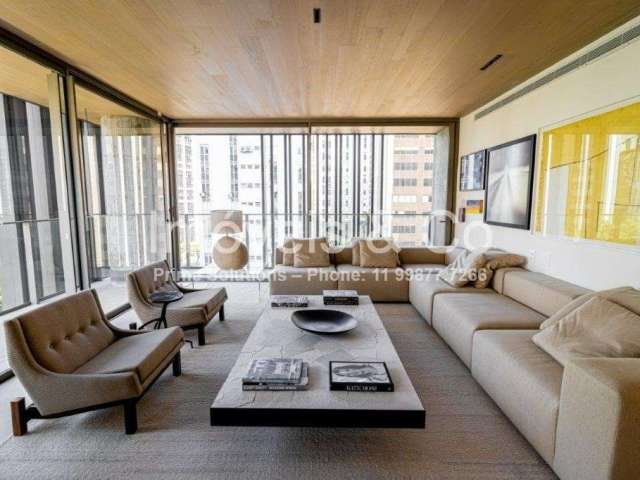 Apartamento de Luxo em Pinheiros: 3 suítes, 4 banheiros, 3 vagas, 232m² - São Paulo-SP