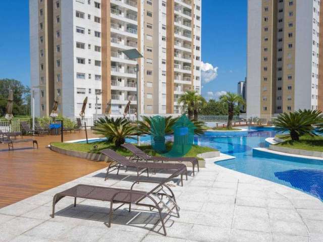 Apto semi mobiliado em condominio clube - 2 quartos com suite - Ecoville