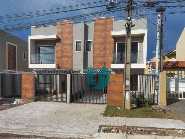 Sobrado duplex novo - 3 quartos sendo 1 suite e 2 vagas - Boqueirão