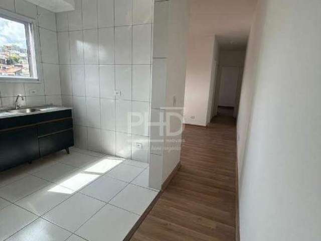 Apartamento à Venda, com 56m², 2 Quartos, 1 Suíte com Varanda, 1 Banheiro, 1 Vaga, Bairro Vila Curuçá, Santo André