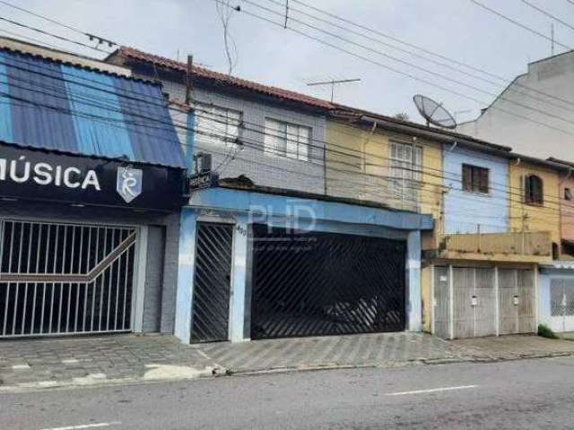 Salão comercial, com 2 casas - centro - São Bernardo do Campo